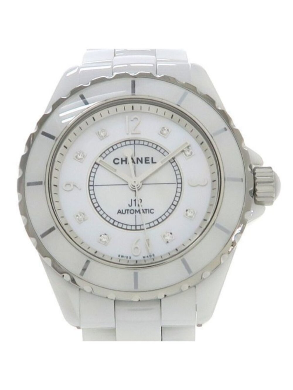 Chanel 38 Watch White